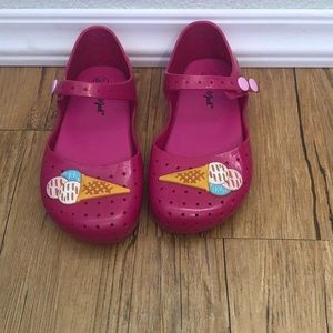 Cat & Jack Toddler Girls’ Delayla Mary Jane Jelly Sandals Pink Size L (9/10).
